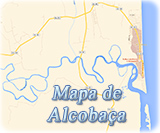 Mapa Alcobaça