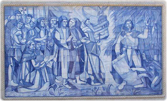 Painel azulejos